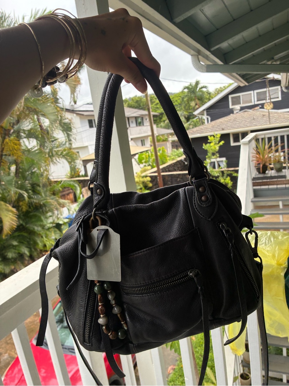 We the free Emerson Black purse